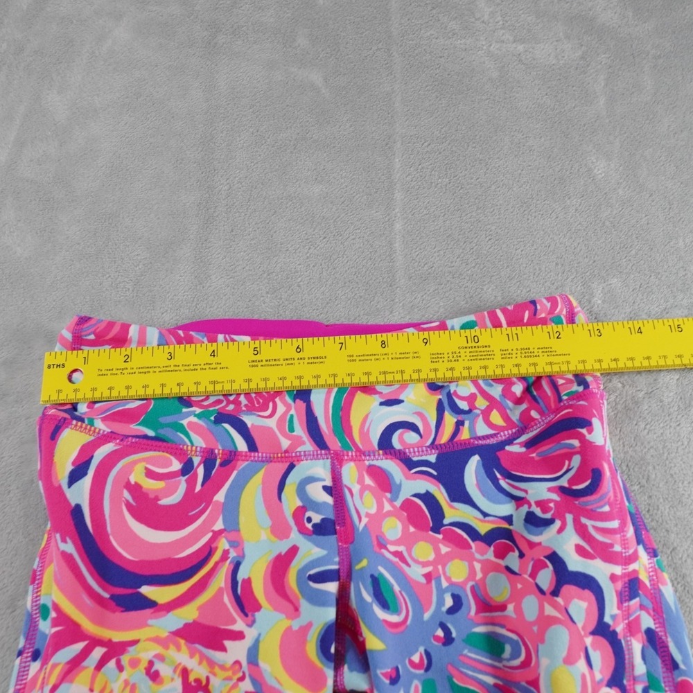 Lilly Pulitzer Luxletic Capri Leggings Multicolor Size XS Preppy Resort Colorful - Picture 6 of 13